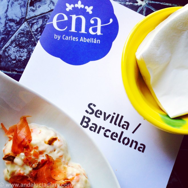 Food at ENA, by Carles Abellan
