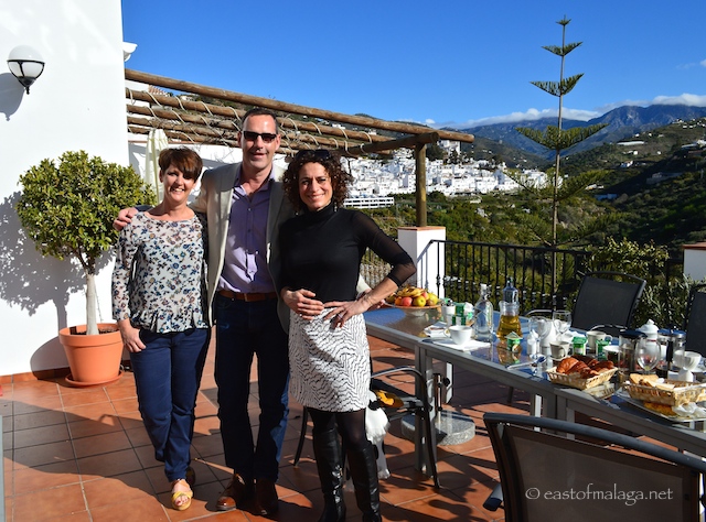 Sarah, Alex Polizzi, Andrew Forbes Hotel Inspector